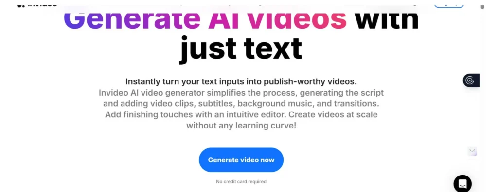 Exporting a Video from InVideo AI